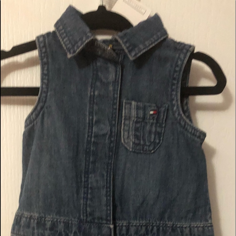 Tommy Hilfiger infant denim overall